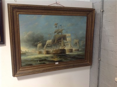 Lot 278 - William Corday, a Naval Battle