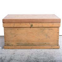Lot 381 - Stripped pine blanket box