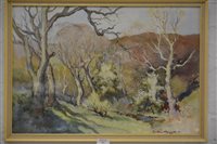 Lot 351 - William Hoggatt, Woodland scenes, a pair of watercolours