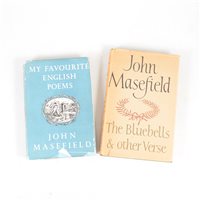 Lot 163 - John Masefield, two signed poetry anthologies.