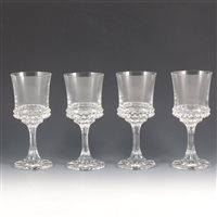 Lot 50 - A quantity of Villeroy & Boch crystal wine glasses and water jug.