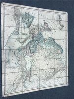 Lot 118 - 19th Century linen backed map of Europe by Edward Stanford etc.