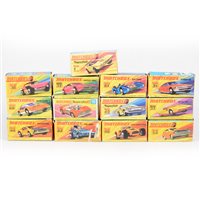 Lot 219 - Matchbox Toys; Superfast series die-cast models, all boxed (13)