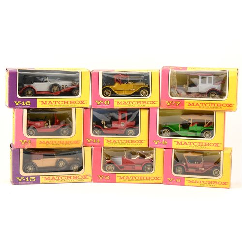 Lot 93 - Matchbox Toys die-cast 'Model of Yesteryear' cars and vehicles; a good quantity of approximately 44 models