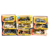 Lot 84 - Corgi Toys die-cast racing car models, (13).