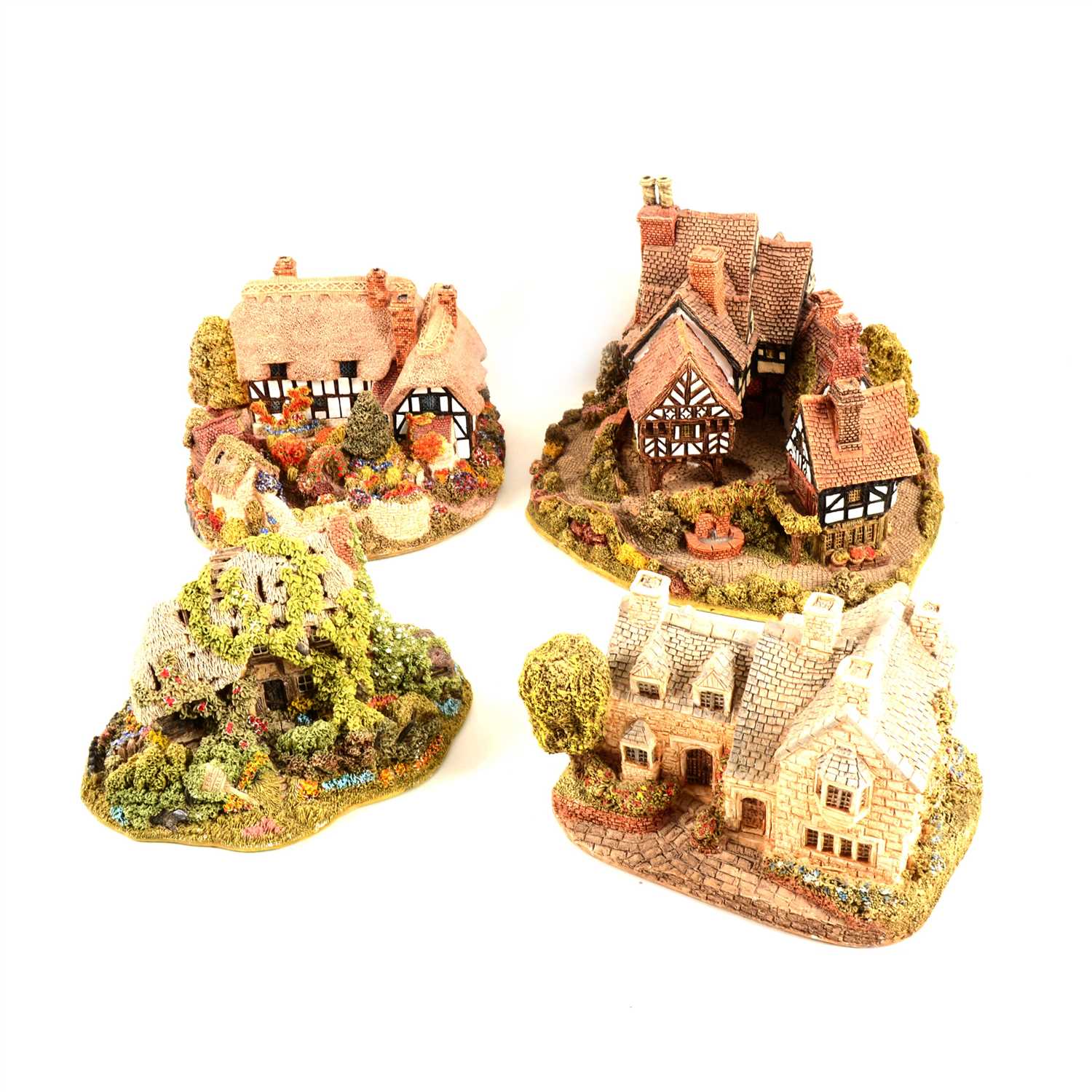 Lot 31 - Fifty-four Lilliput Lane Cottages - sixteen boxed.