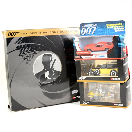 Lot 92 - 007 James Bond die-cast models and vehicles mostly by Corgi.