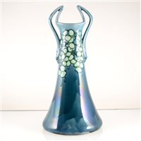 Lot 527 - A Minton Secessionist series twin-handled vase, model no. 34