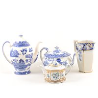 Lot 19 - Large collection of Staffordshire transferware, ...