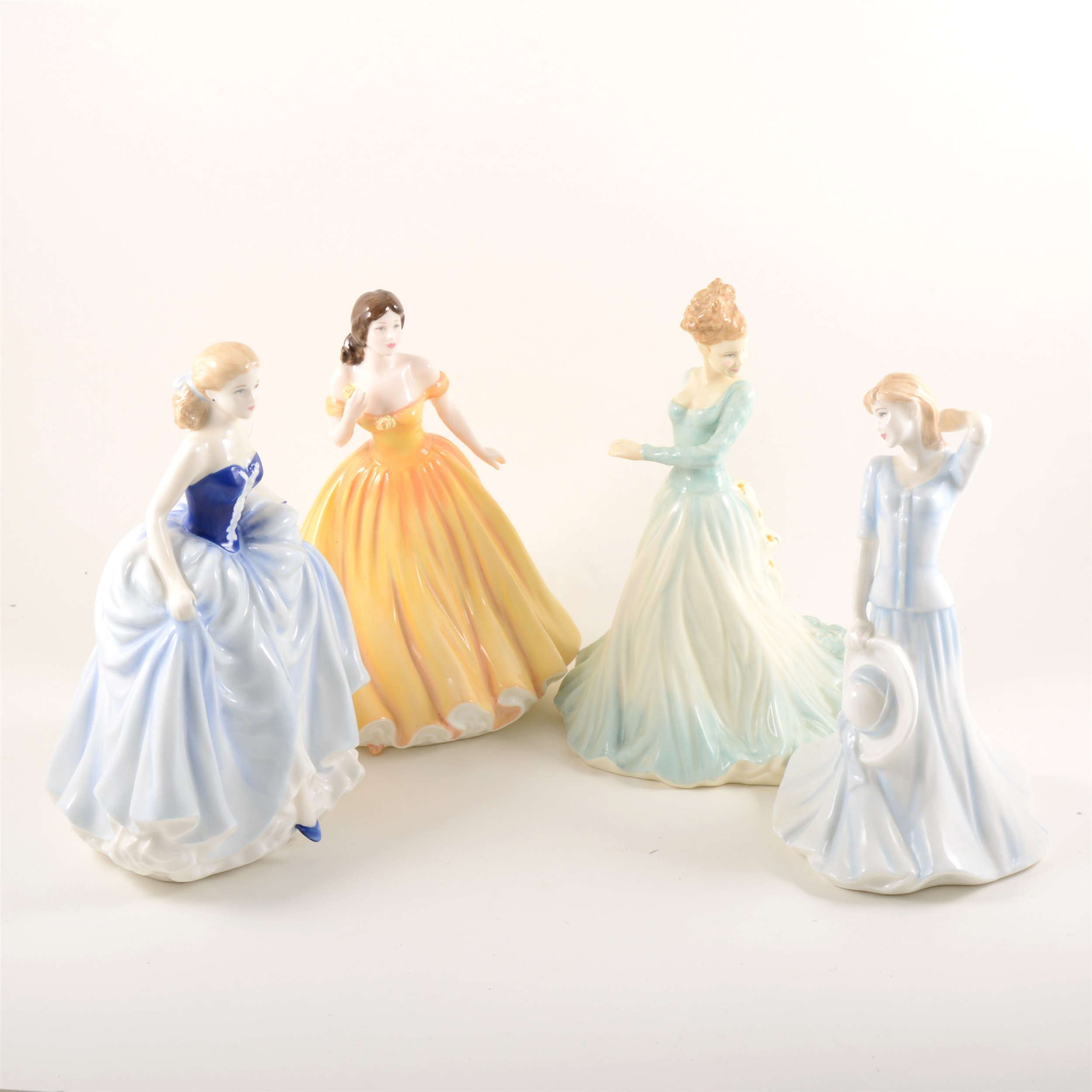 Lot 16 Collection of ten Royal Doulton ladies,