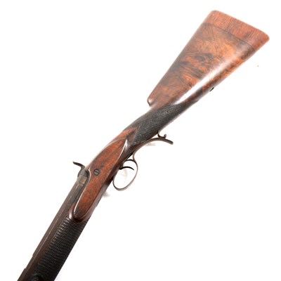 Lot 136 - 19th Century percussion rifle, by Conway, Manchester
