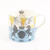 Lot 602 - Eric Ravilious for Wedgwood, a King George IV 1937 Coronation mug