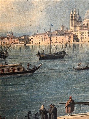 Lot 338 - After Canaletto, Venice from San Giorgio, Maggiore, ...