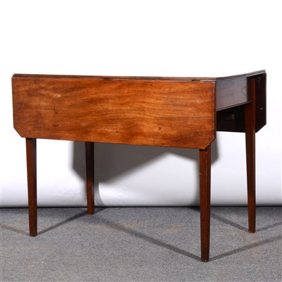 Lot 443 - George IV mahogany Pembroke table, ...