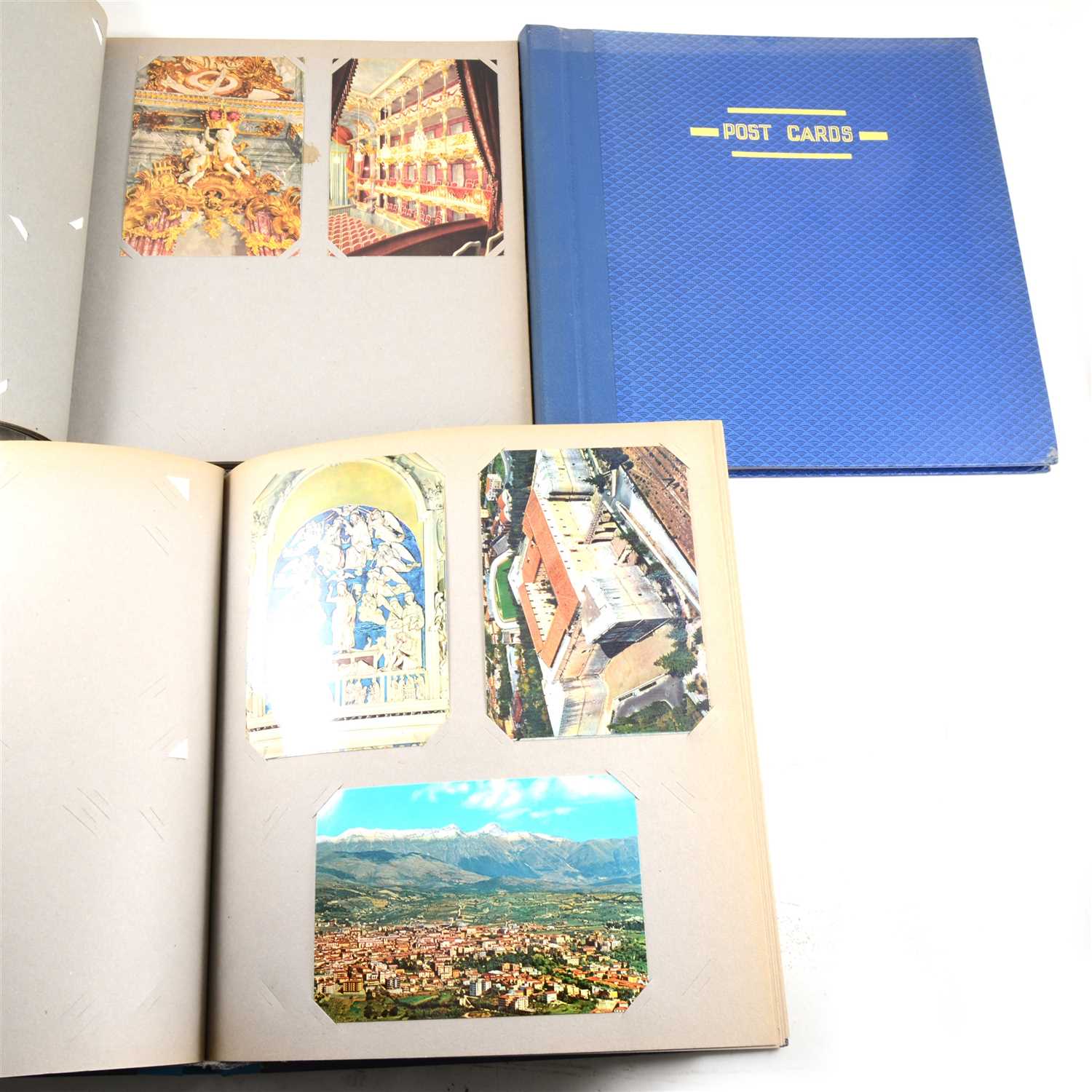 Lot 120 - A collection of postcards, mostly Europe, Egypt, Turkey, 1960s-70s., 15 albums.