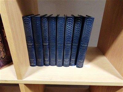 Lot 201 - A large collection of books, to include Charles Dickens, Illustrated Library Edition, thirty volumes, Julius Payer, "Arctic Voyages", Macmillan & Co., 1876, Henry Barton Baker, "Our Old Actors"