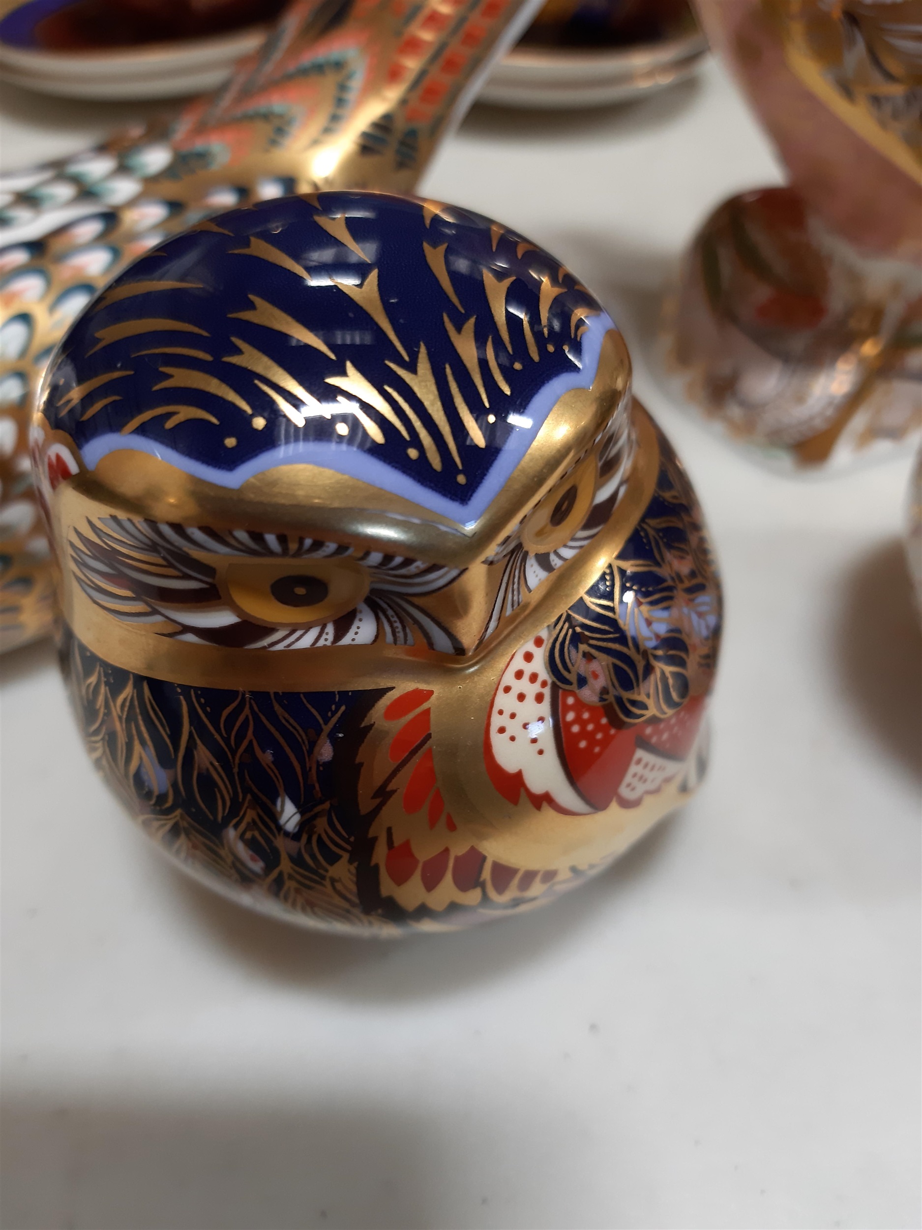 Paperweight Rbc Lot 3 - Four Royal Crown Derby paperweights