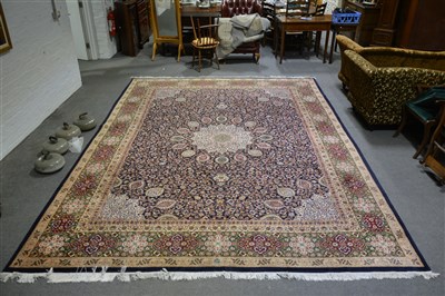 Lot 434 - Tabriz pattern carpet