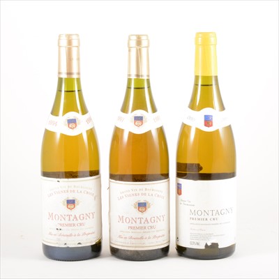 Lot 308 - Quantity of white table wine: Montagny Premier Cru, 1999 (8 bottles), 1997 (4 bottles), 1994 (10 bottles), total 22 bottles