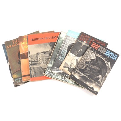 Lot 126 - World War II: A collection of booklets and pamphlets, mostly HMSO publications.