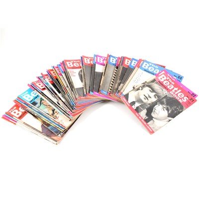 Lot 400 - 50 issues of The Beatles Monthly Book; a run from no.21 to no.71