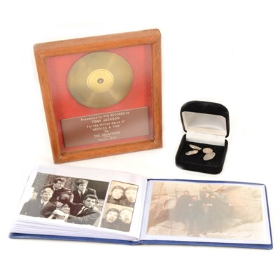 Lot 403 - The Searchers interest; a small selection of items belonging to Tony Jackson (bass guitar player and singer)