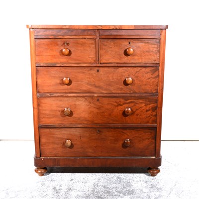 Lot 316 - Victorian mahogany chest of drawers