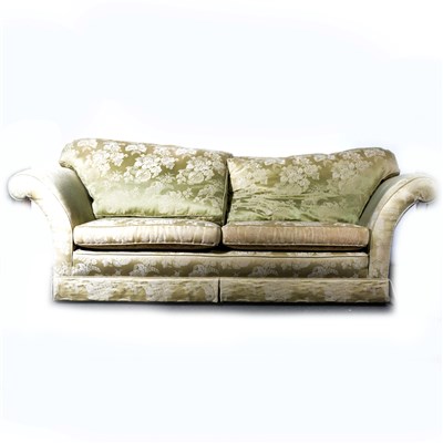 Lot 321 - Suite of four traditional style settees