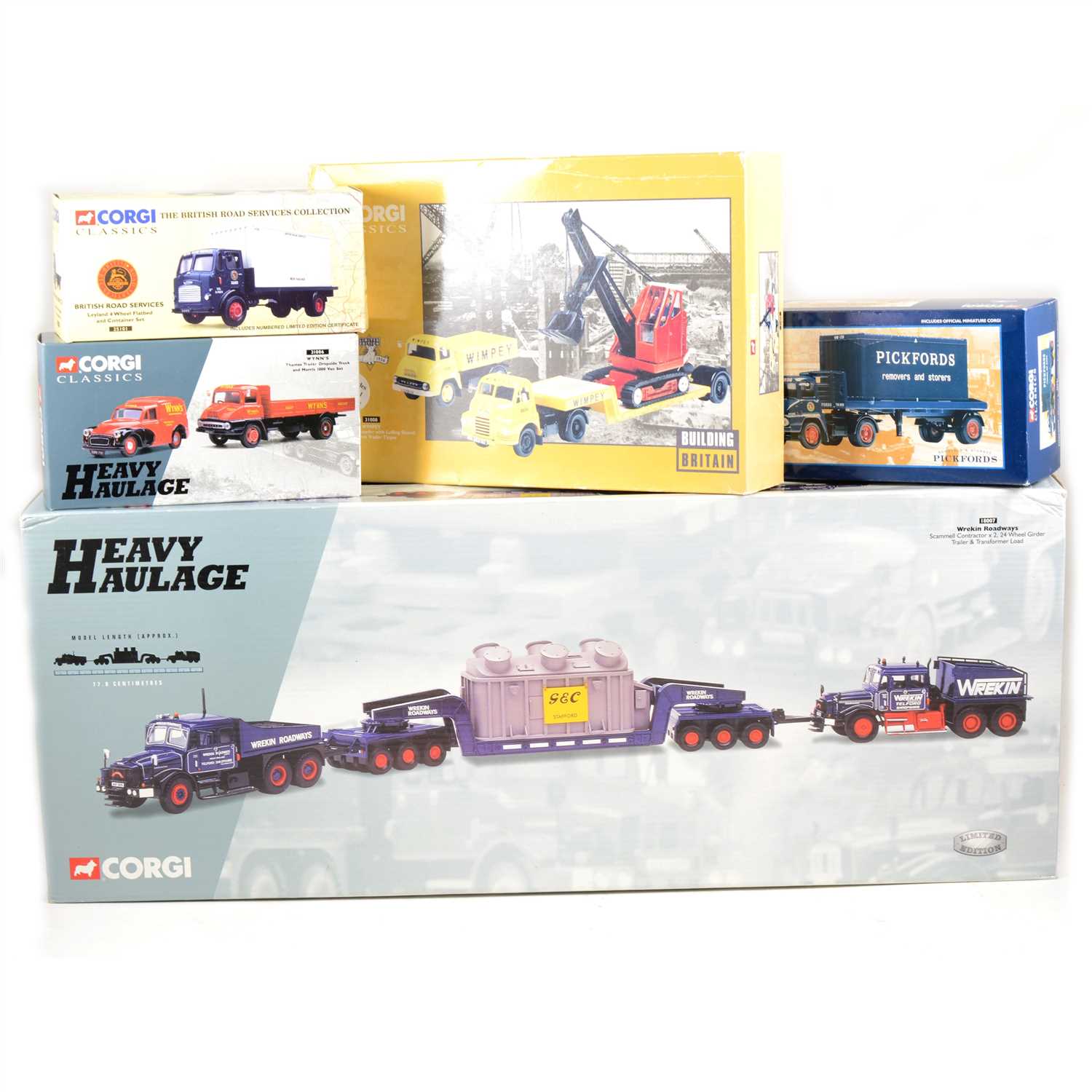 Lot 262 - Corgi Classics - a collection of commercial vehicles, 1:50 scale, all boxed.