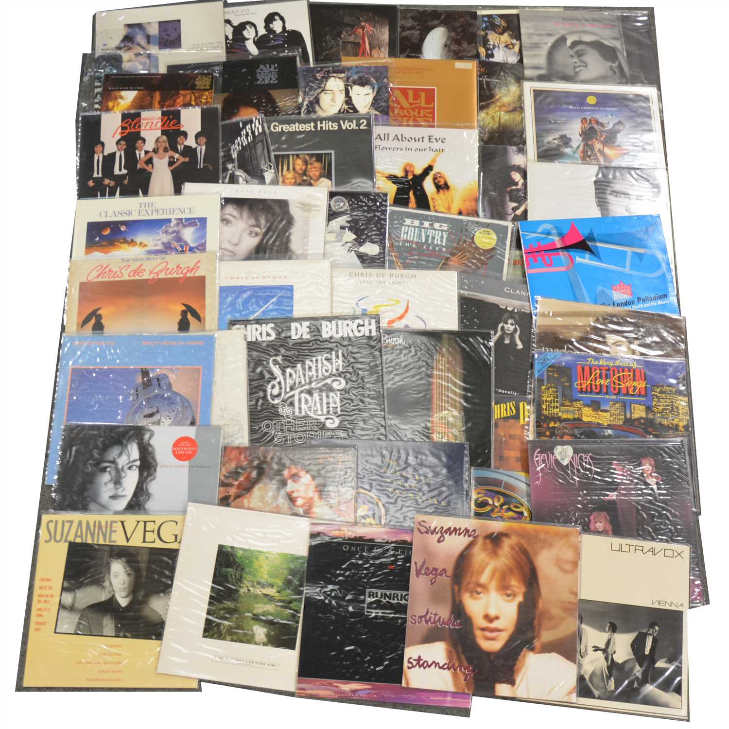 Lot 461 - Vinyl LP music records; to include mostly 1980s and 1970s pop and rock music (44).