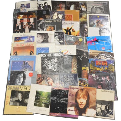 Lot 461 - Vinyl LP music records; to include mostly 1980s and 1970s pop and rock music (44).