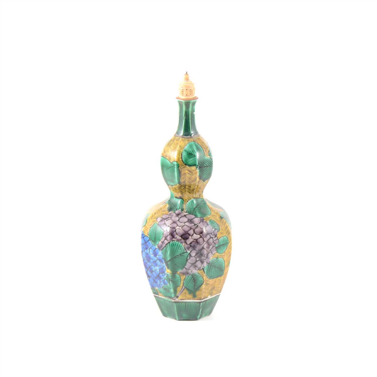 Lot 16 - Sino-Indian double gourd shape bottle, 19th century