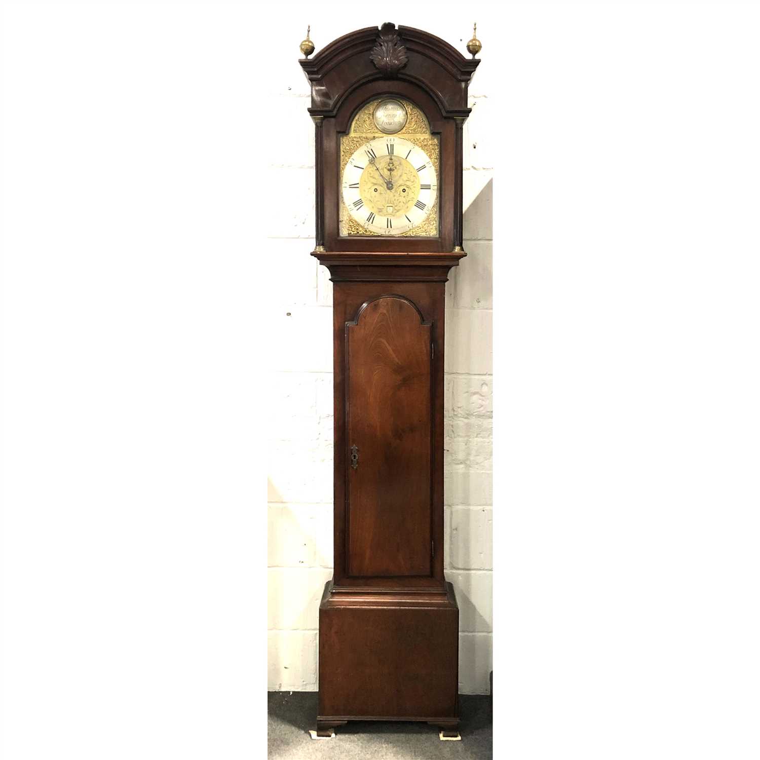 Lot 623 - Thomas Bennet, London, George III mahogany longcase clock