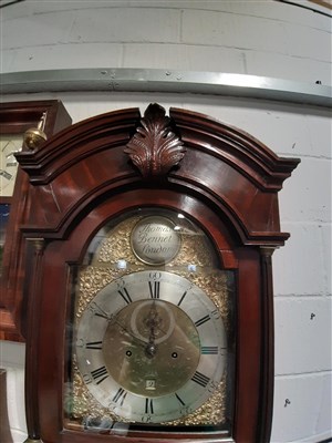 Lot 623 - Thomas Bennet, London, George III mahogany longcase clock