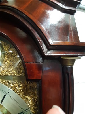 Lot 623 - Thomas Bennet, London, George III mahogany longcase clock