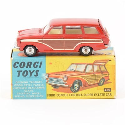 Lot 165 - Corgi Toys; no.491 Ford Consul Cortina Super Estate Car