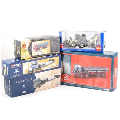 Lot 273 - Corgi Classics; a collection of die-cast model vehicles, trucks and lorries, mostly boxed.