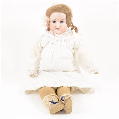 Lot 361 - Armand Marseille bisque head doll, stamped 2/OX DEP