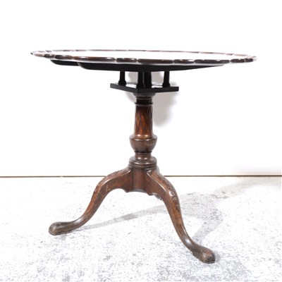 Lot 367 - A George III mahogany pedestal table
