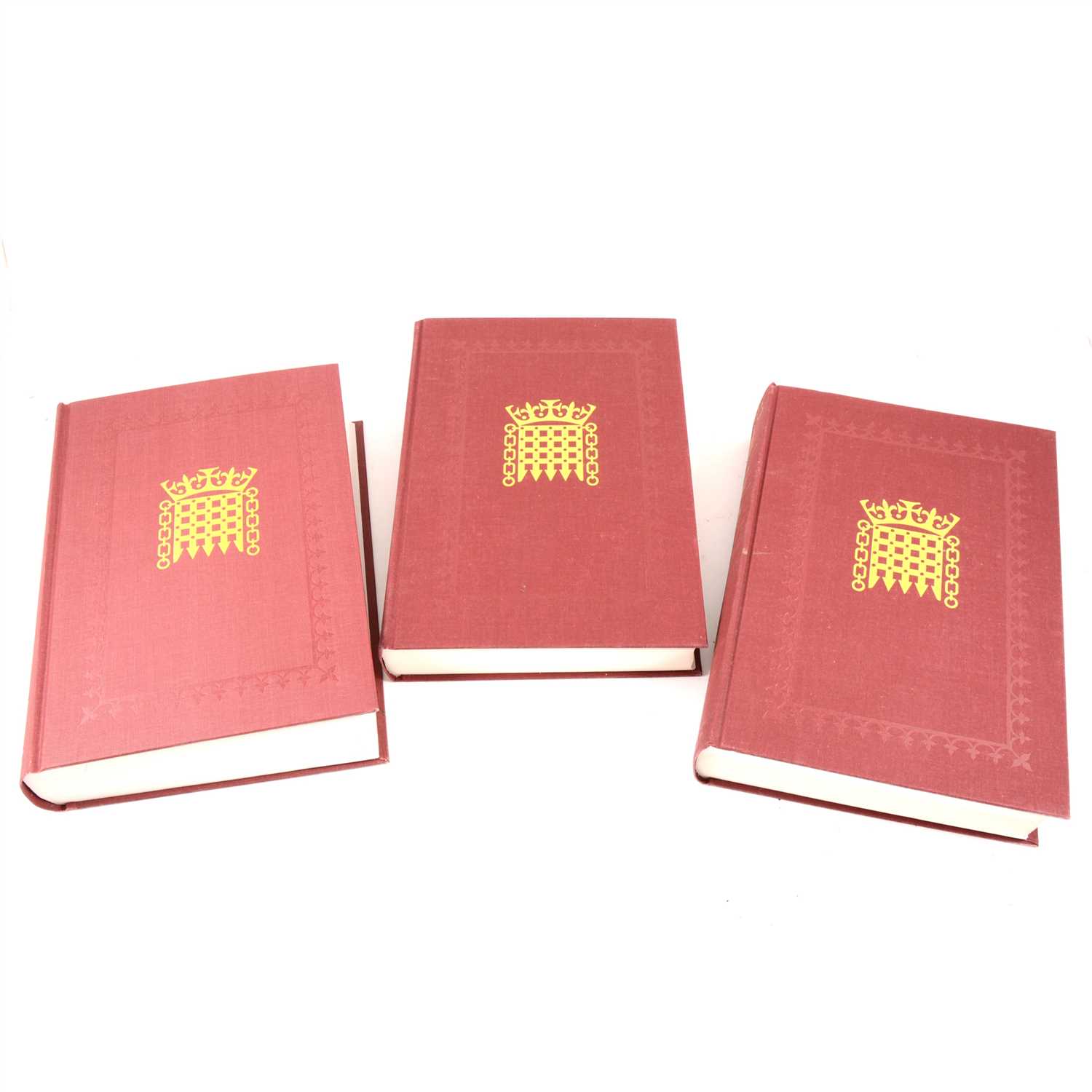 Lot 141 - Hansard bound volumes 1996-2004, volumes 577-655
