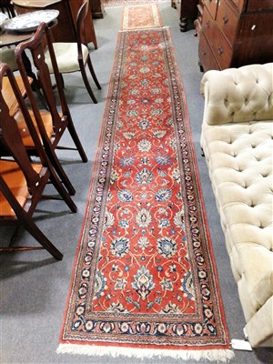 Lot 432 - An Indian Persian pattern runner