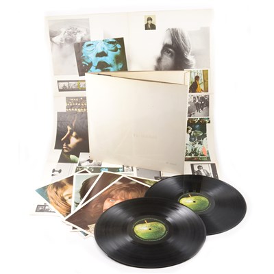 Lot 443 - The Beatles; The White Album original numbered pressing no.0098517