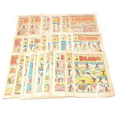 Lot 318 - The Beano and The Dandy comics, (39).