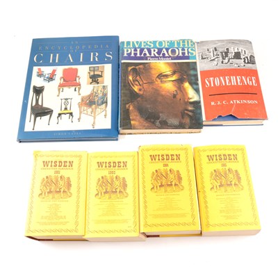 Lot 152 - Wisden Cricketers Almanacks 1981, and other books