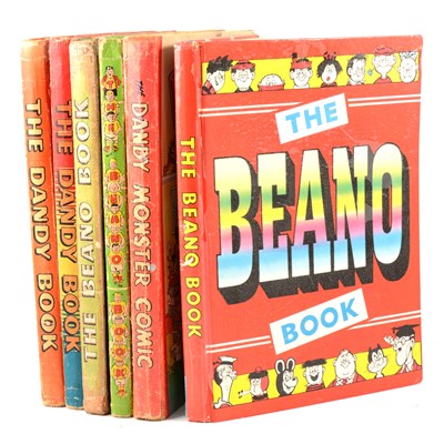 Lot 319 - The Beano and the Dandy Books, 48 copies from the 1950s and 1960s.