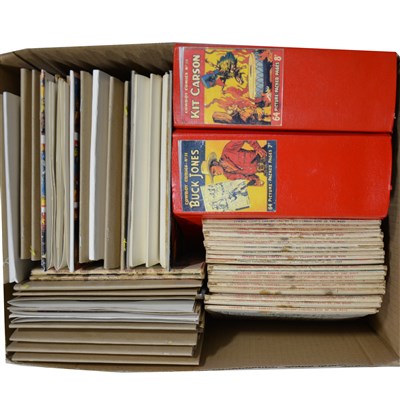 Lot 335 - Kit Carson and Buck Jones Cowboy comics, and others. approximately 91.