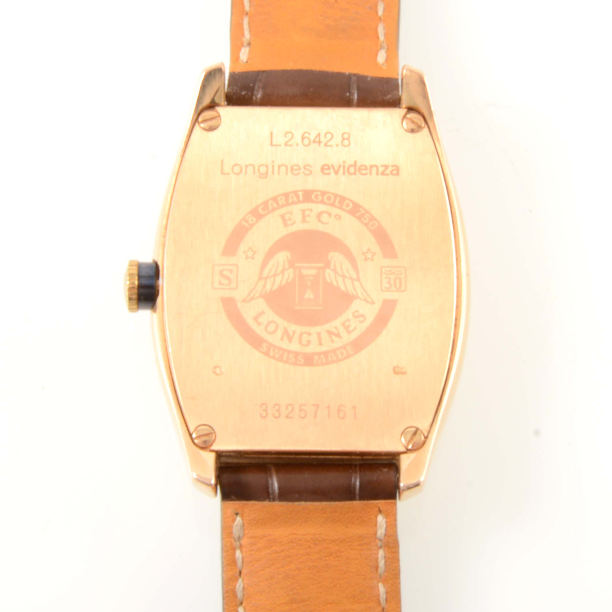 Lot 294 Longines A gentleman s Evidenza 18 carat