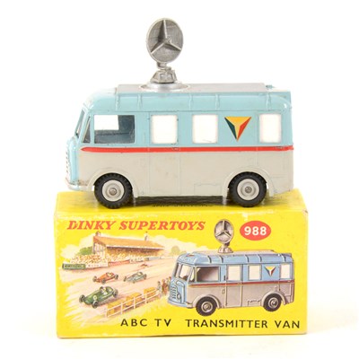 Lot 137 - Dinky Toys; die-cast model no.988 ABC TV transmitter van, boxed.