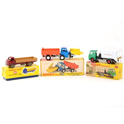 Lot 131 - Three Dinky Toys die-cast model trucks.