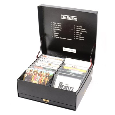 Lot 453 - HMV limited edition box set, The Beatles complete compact collection, boxed